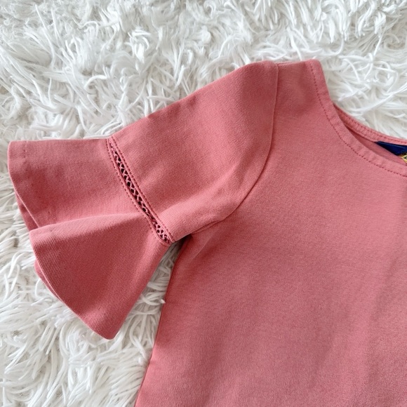 Polo by Ralph Lauren Pink Ruffled Tiered Sheath Dress - Picture 3 of 7